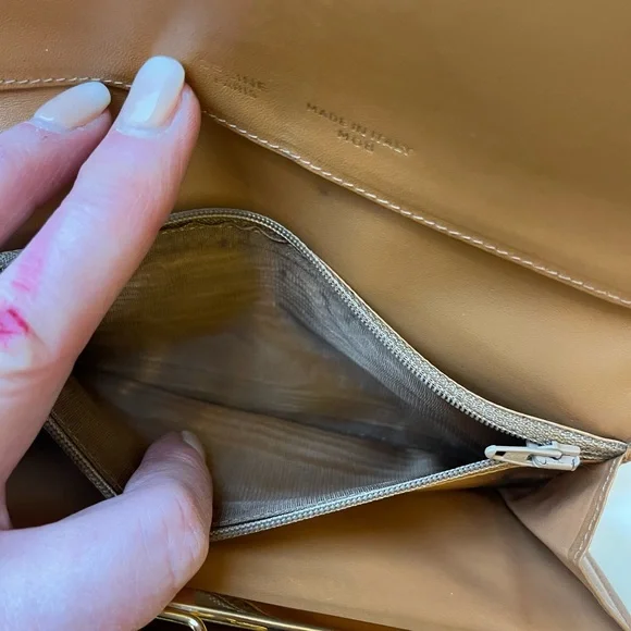 Perfect Condition Authentic Vintage Celine Long Wallet